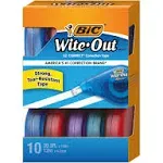 Bic Wite-Out EZ Correct Correction Tape, 10/Box