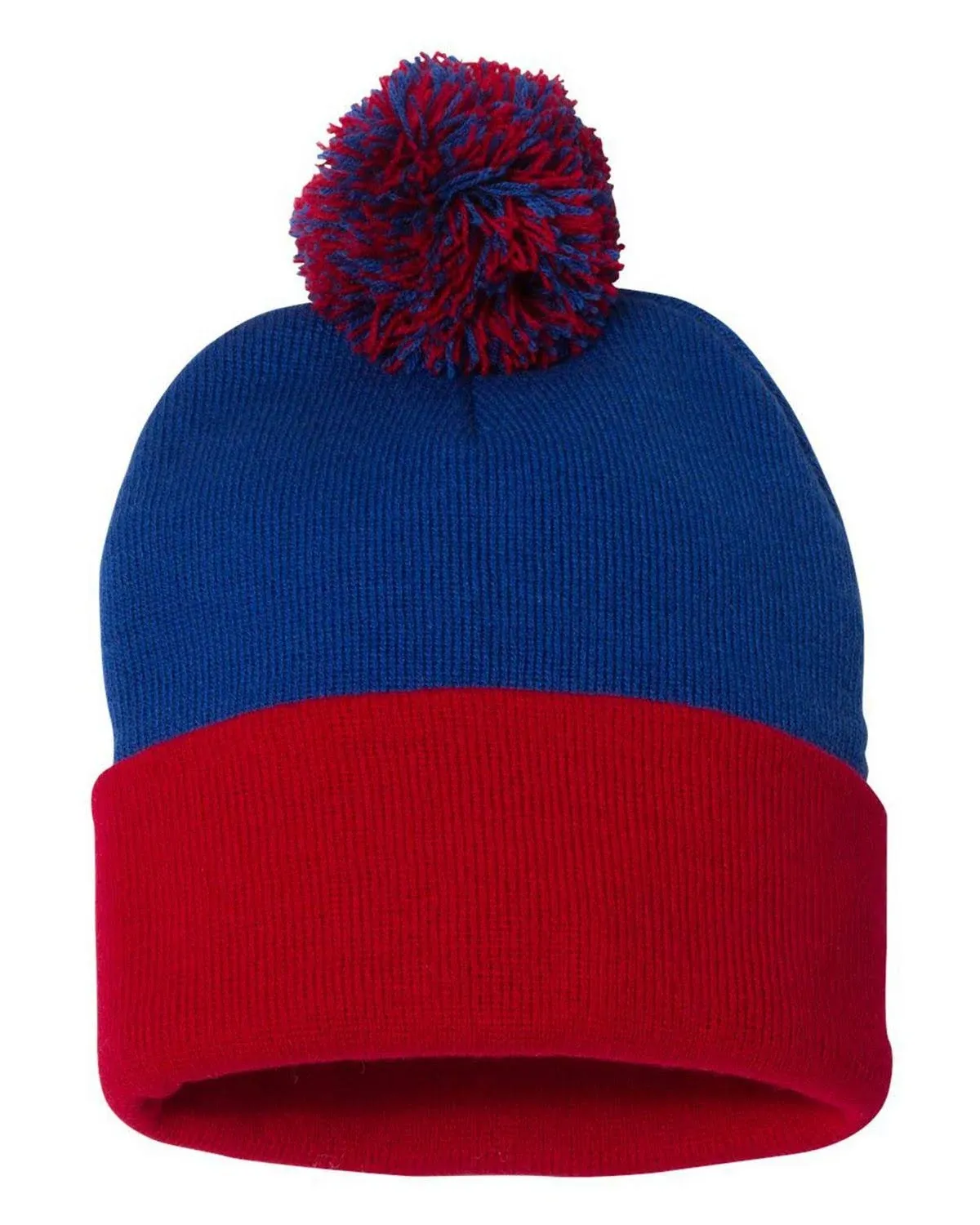 Sportsman Pom-pom 12 Knit Beanie