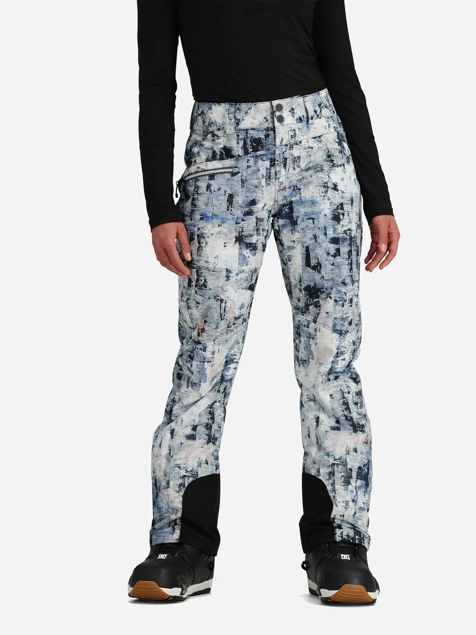 Obermeyer Malta Print Insulated Ski Pant Womens