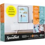 Speedball Intermediate Deluxe Kit for Silk Screen Printing, Includes F