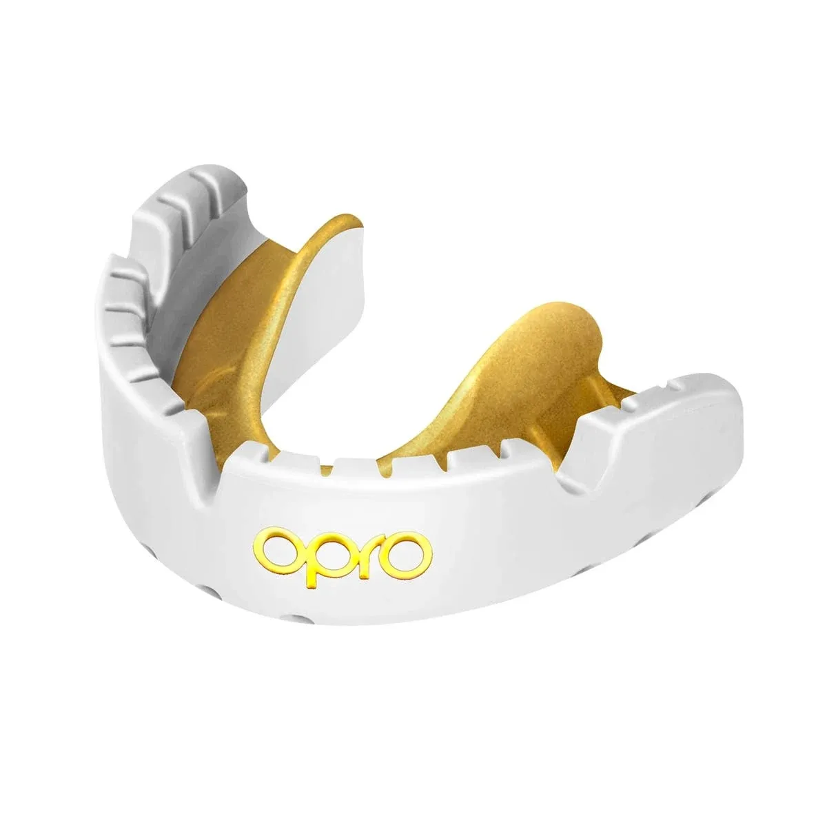 Gold Mouthguard for Braces (White)