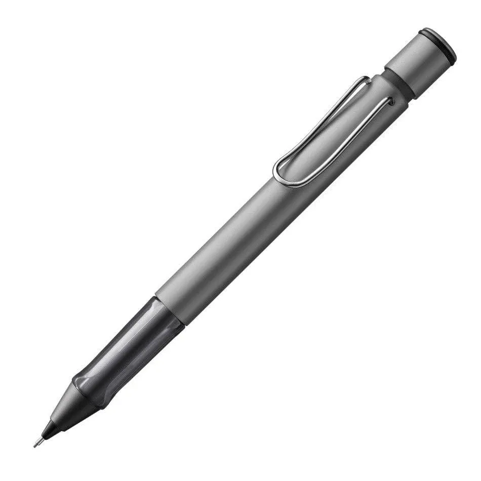 LAMY AL-star graphite - Mechanical Pencil with transparent, ergonomic grip & lightweight aluminum body - including LAMY M 41 fine line refill 0.5 mm & eraser tip