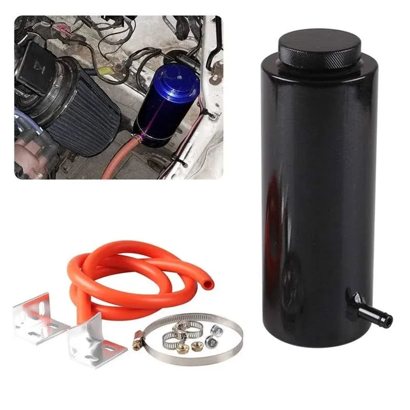 RYANSTAR Universal car Radiator Coolant Tank 800ml Coolant Expansion Tank Ove...