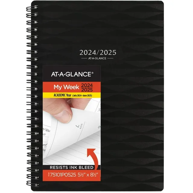 AT-A-GLANCE Elevation Academic Weekly/Monthly Planner