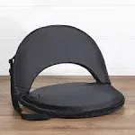 Picnic Time Oniva Portable Reclining Seat - Black