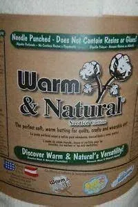 The Warm Company Warm & Natural Cotton Needled Batting 45''x60''