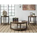 Ashley Roybeck Table (Set of 3) Brown