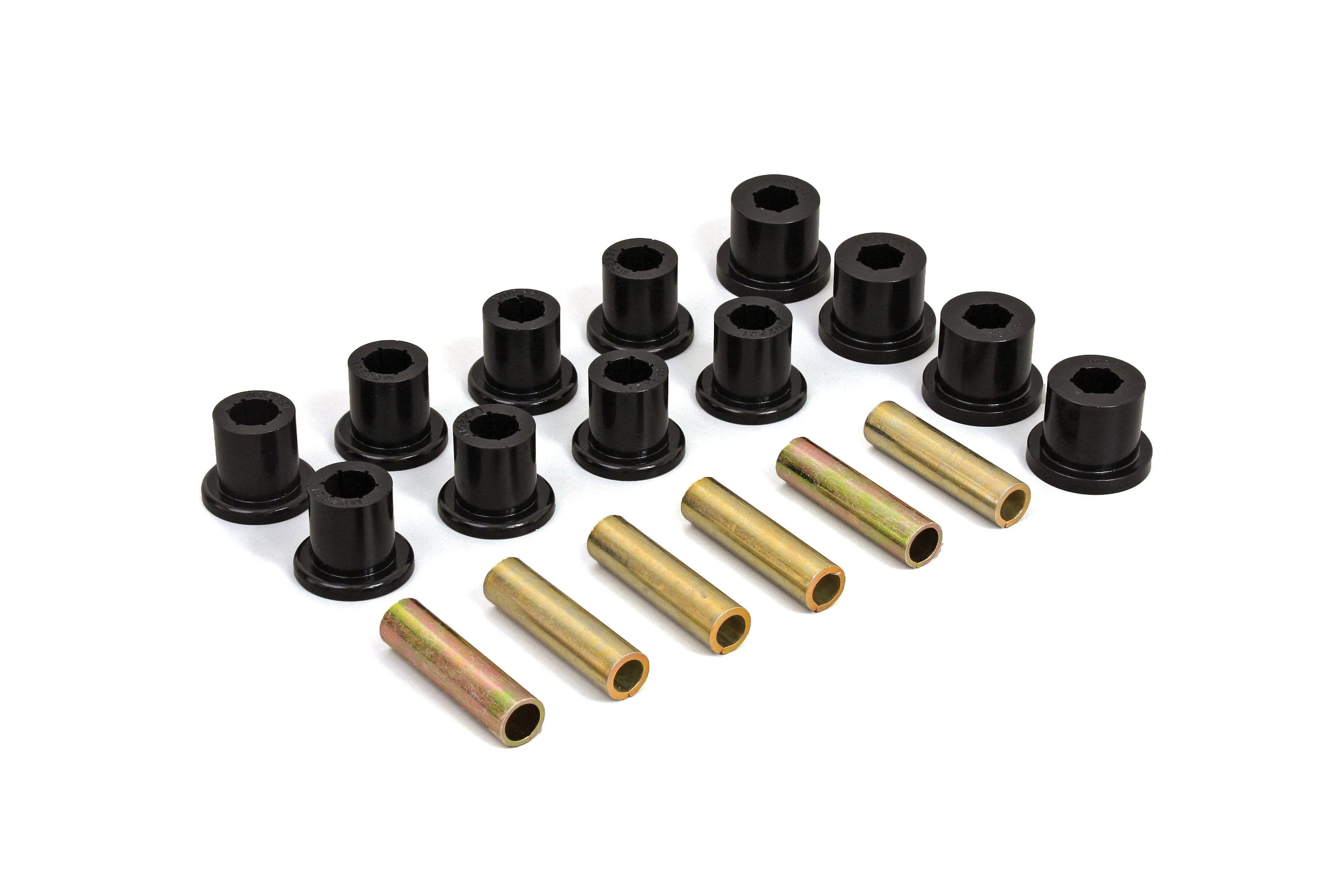 Daystar KJ02003BK | Rear Leaf Spring and Shackle Bushing Kit