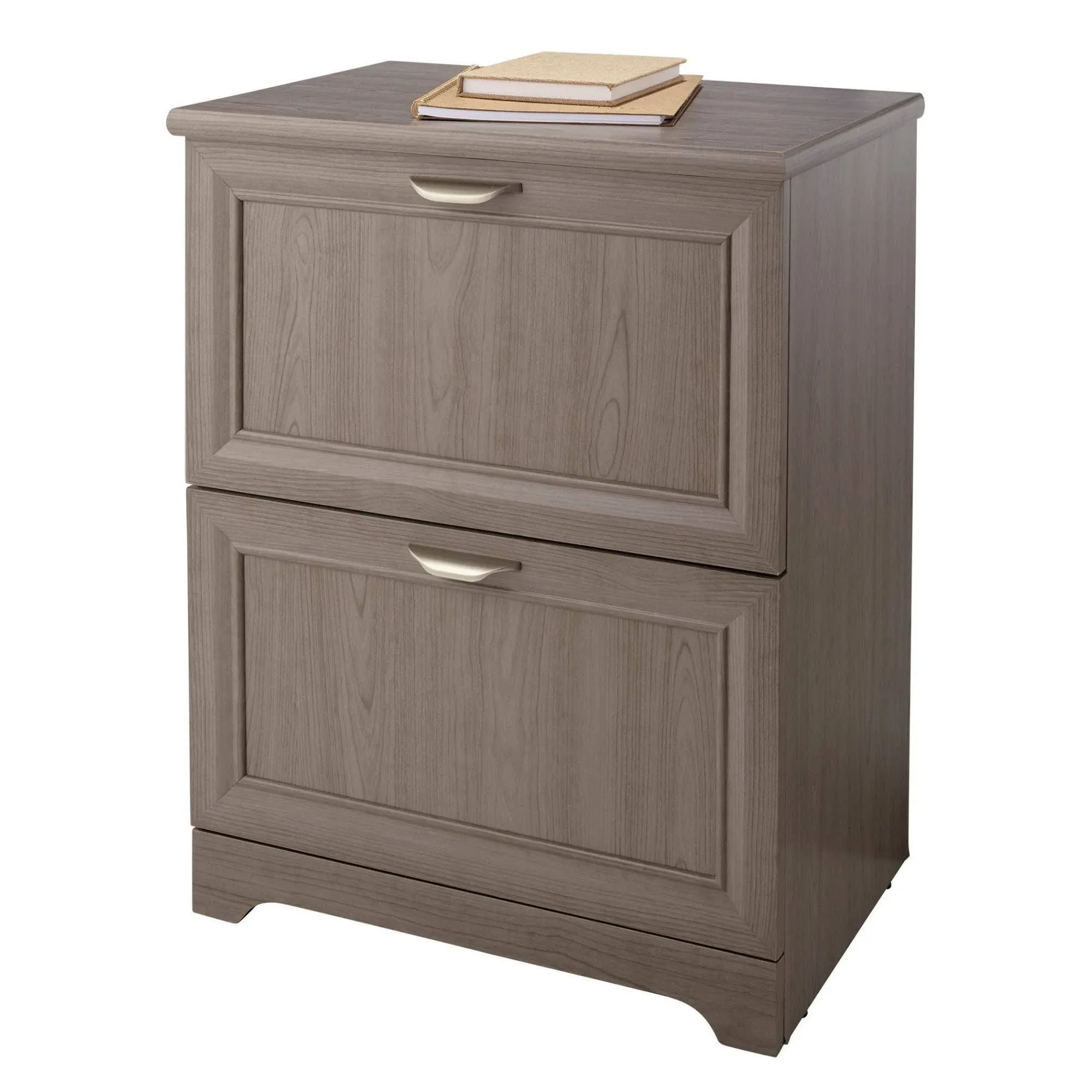 Realspace Magellan 23-1/2 inchw x 16-9/16 inchd Lateral 2-Drawer File Cabinet, Gray