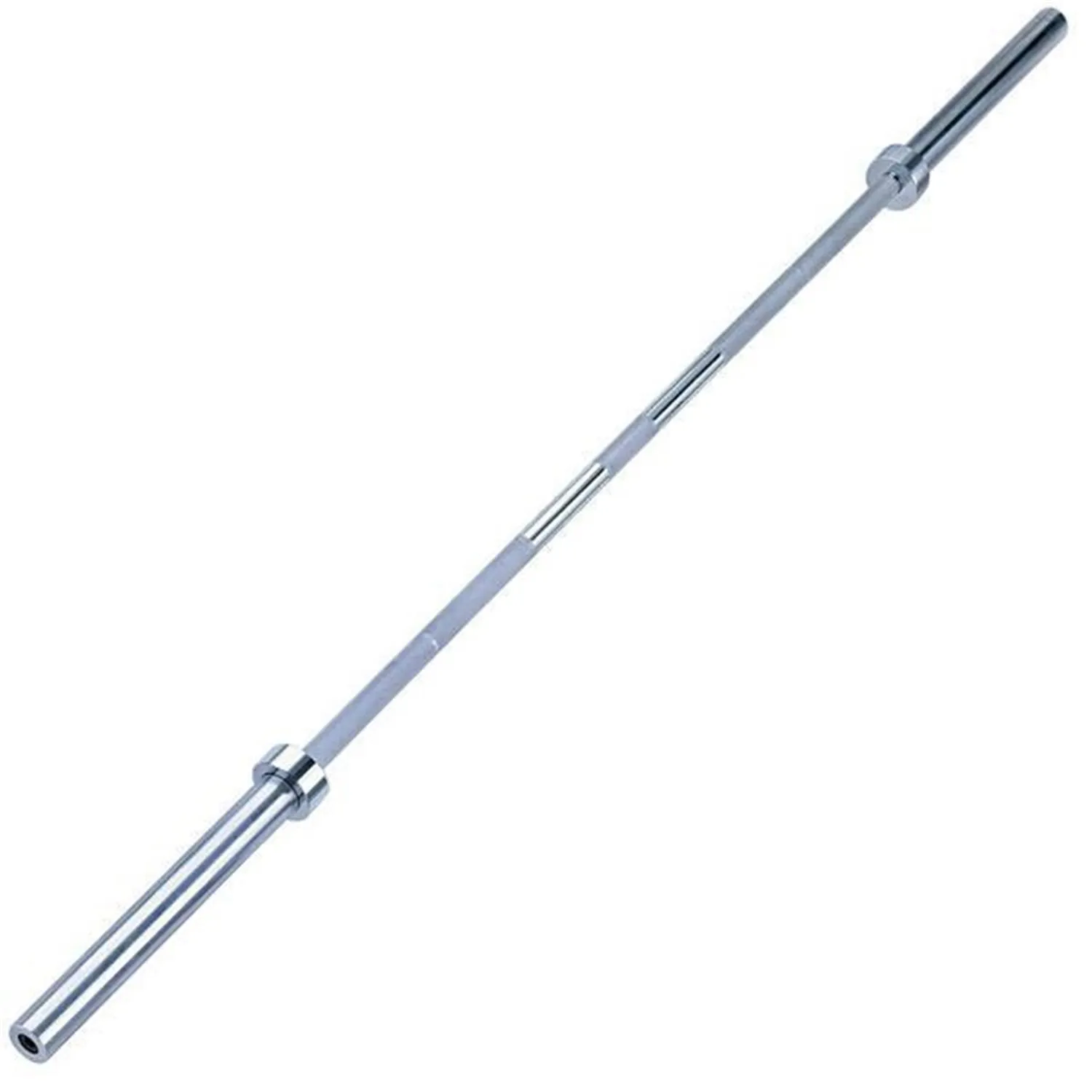 York 7 International Chrome Olympic Bar - 30mm