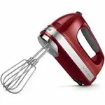 KitchenAid 9-Speed Digital Hand Mixer with Premium Pack, Empire Red