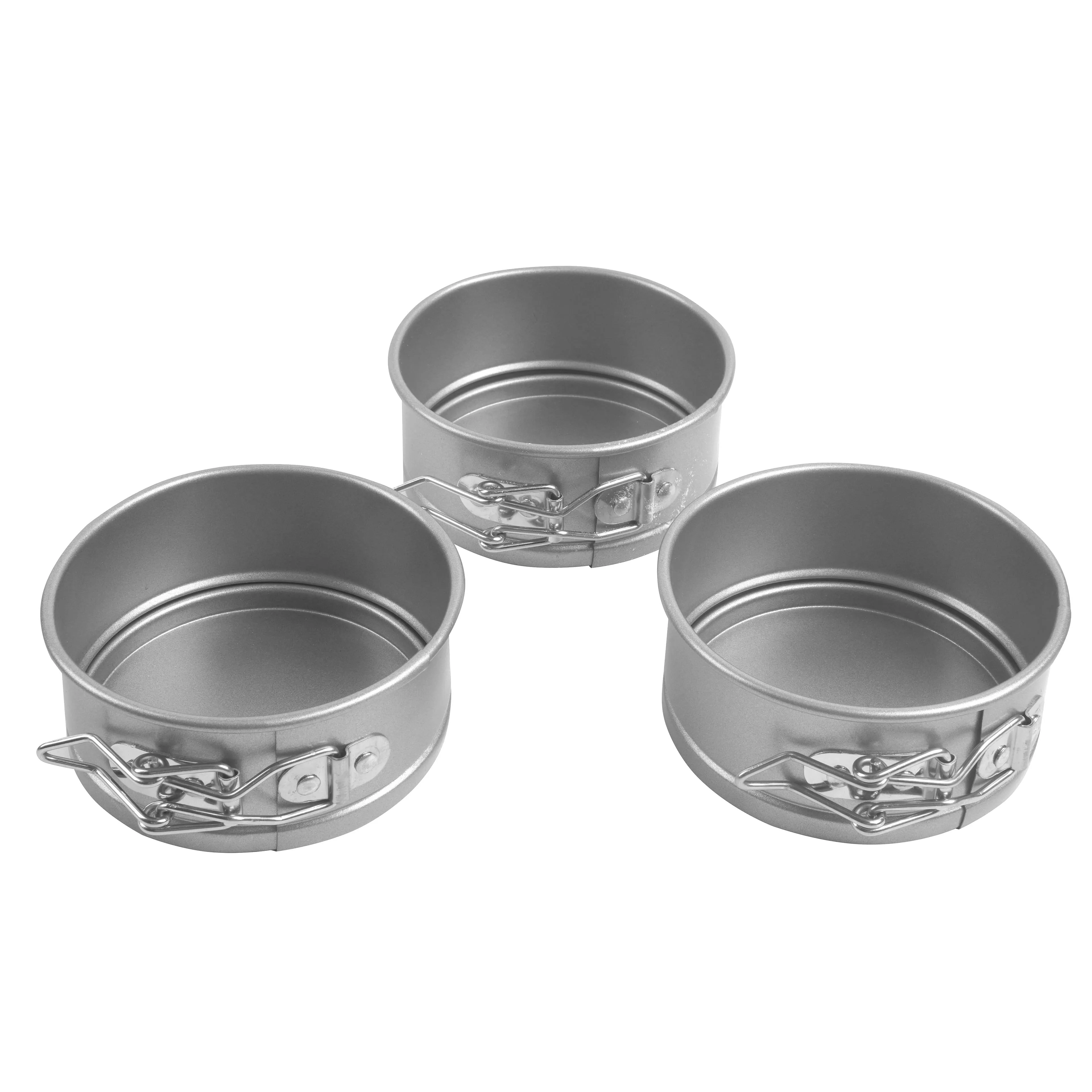 Wilton Mini Springform Pans 3/Pkg-Round 4&#034; W2174