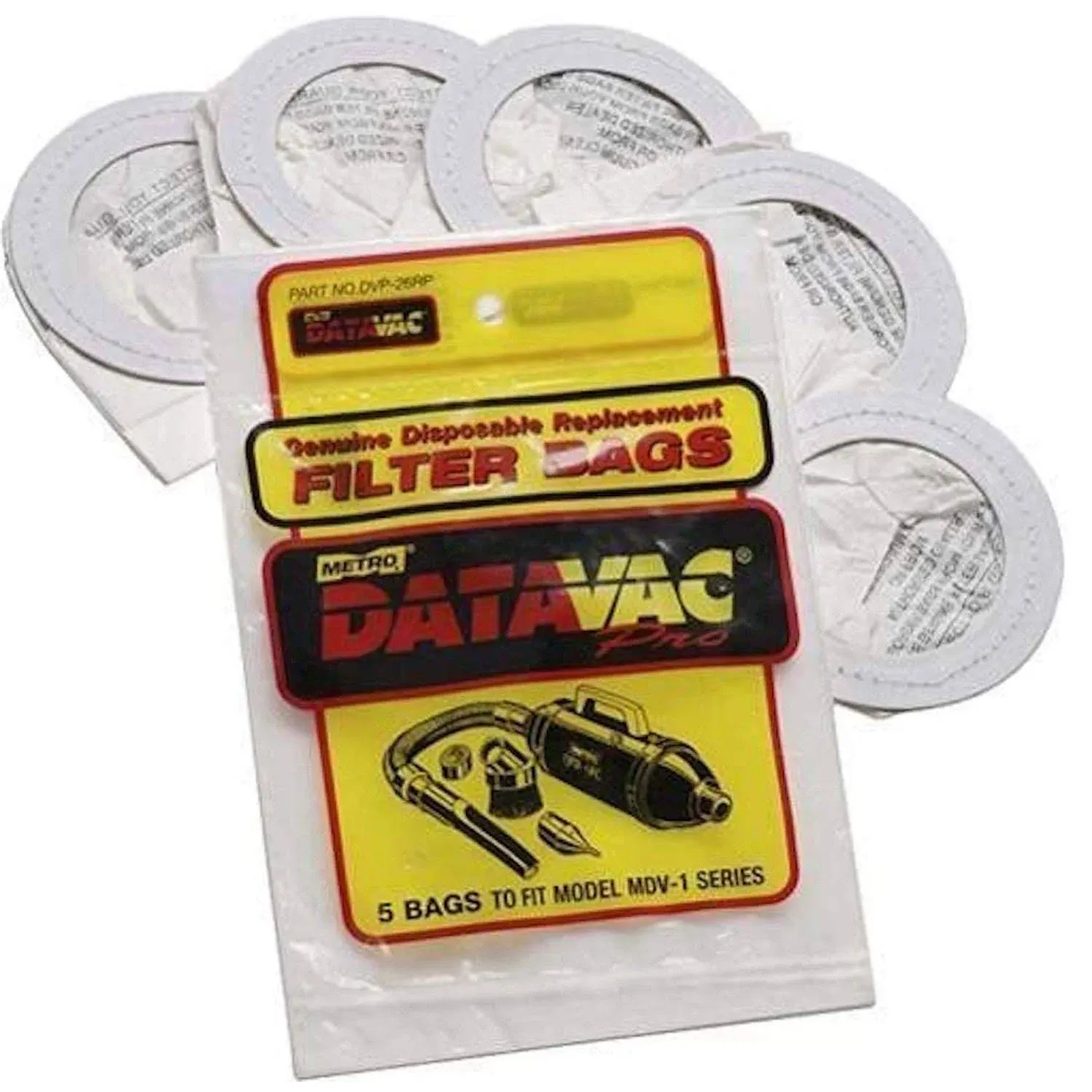 MetroVac Disposable Bags 5-pack