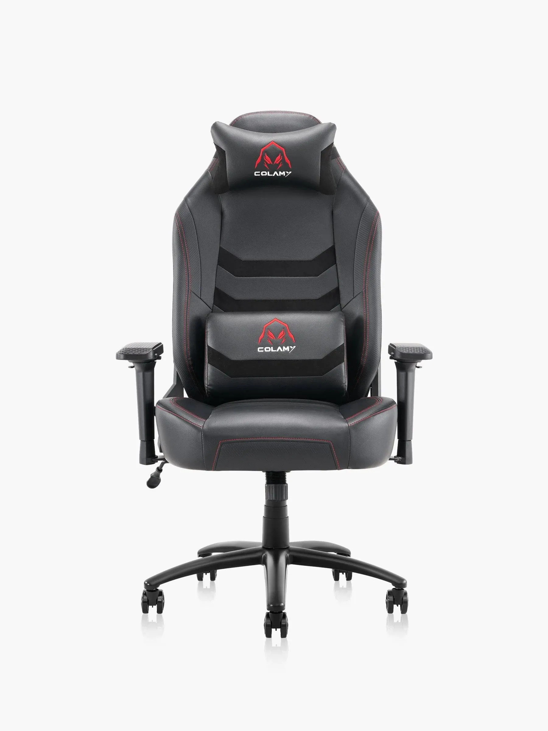 COLAMY Big and Tall Gaming Chair 400lbs-Racing Style Computer Gamer Chair, Ergonomic Leather Executive Office Chair, High Back PC Chair with Wide Seat