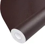 BSZHTECH Leather Repair Tape Self-Adhesive Leather Repair Patch for Couch Furniture Sofas Car Seats Advanced PU Vinyl Leather Repair Kit (Dark Brown