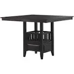 Jaden Casual Espresso Counter  Height Table