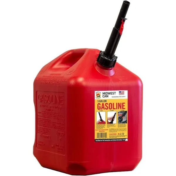 Midwest Can Gas Can, 5 Gallons