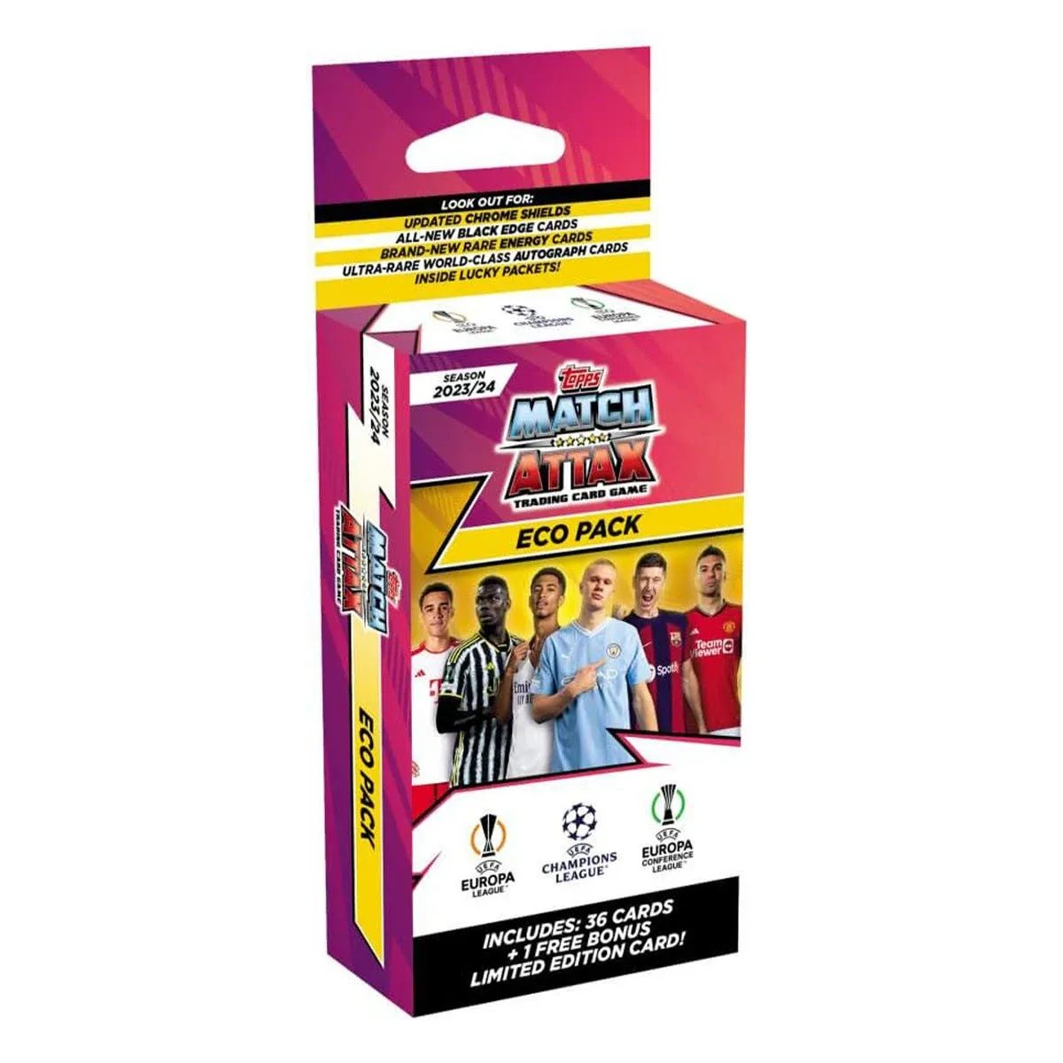 UEFA Match Attax Champions League 2023/2024 Edition Mega Booster Eco Box