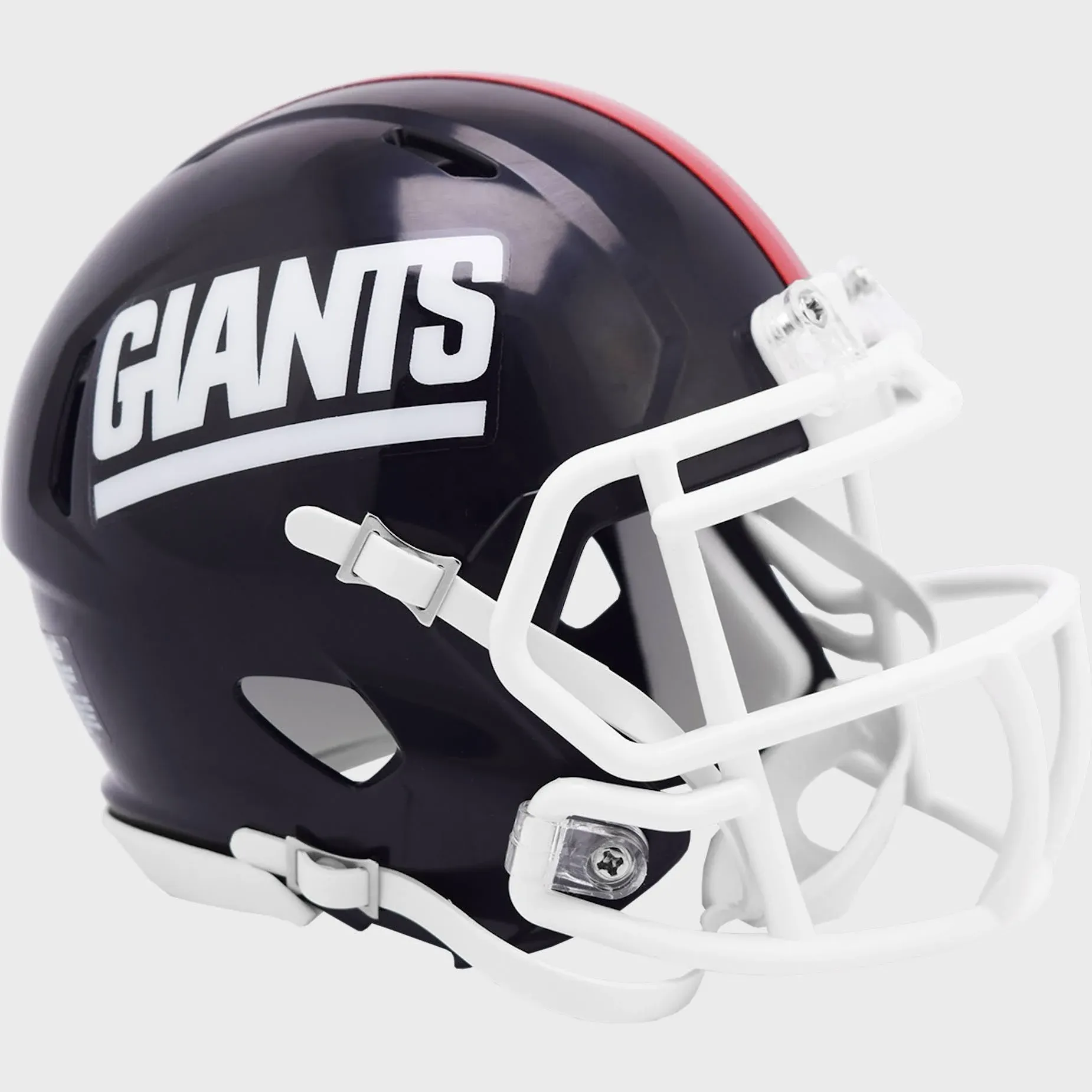 Giants 1981 to 1999 Throwback Revolution Speed Mini Football Helmet