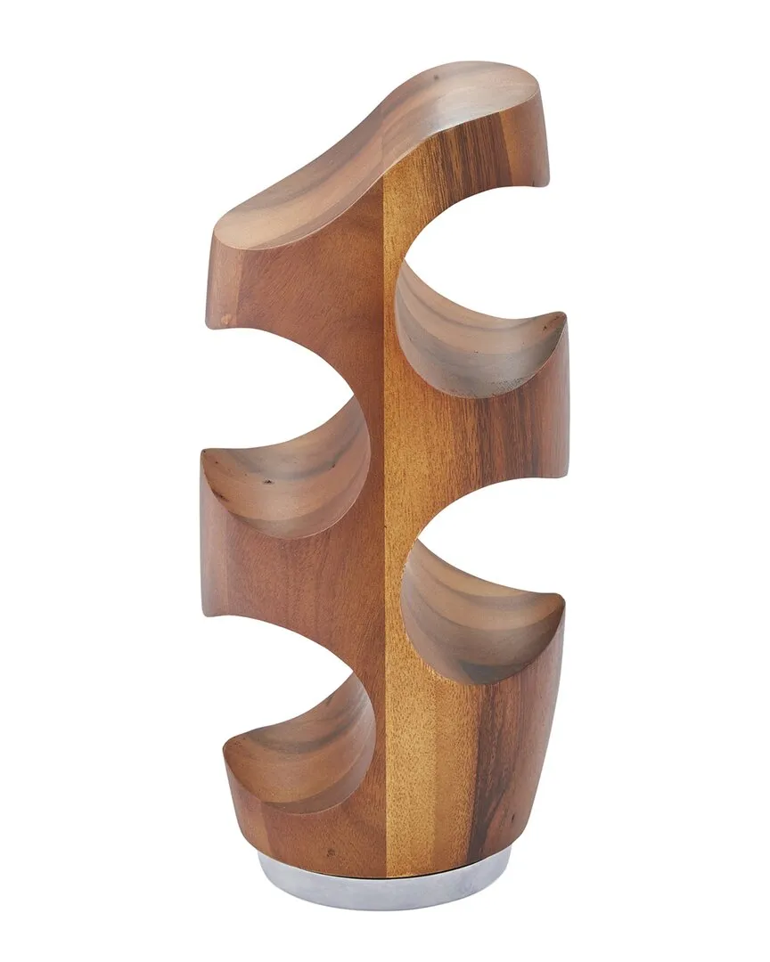 Vie Wine Rack In Brown