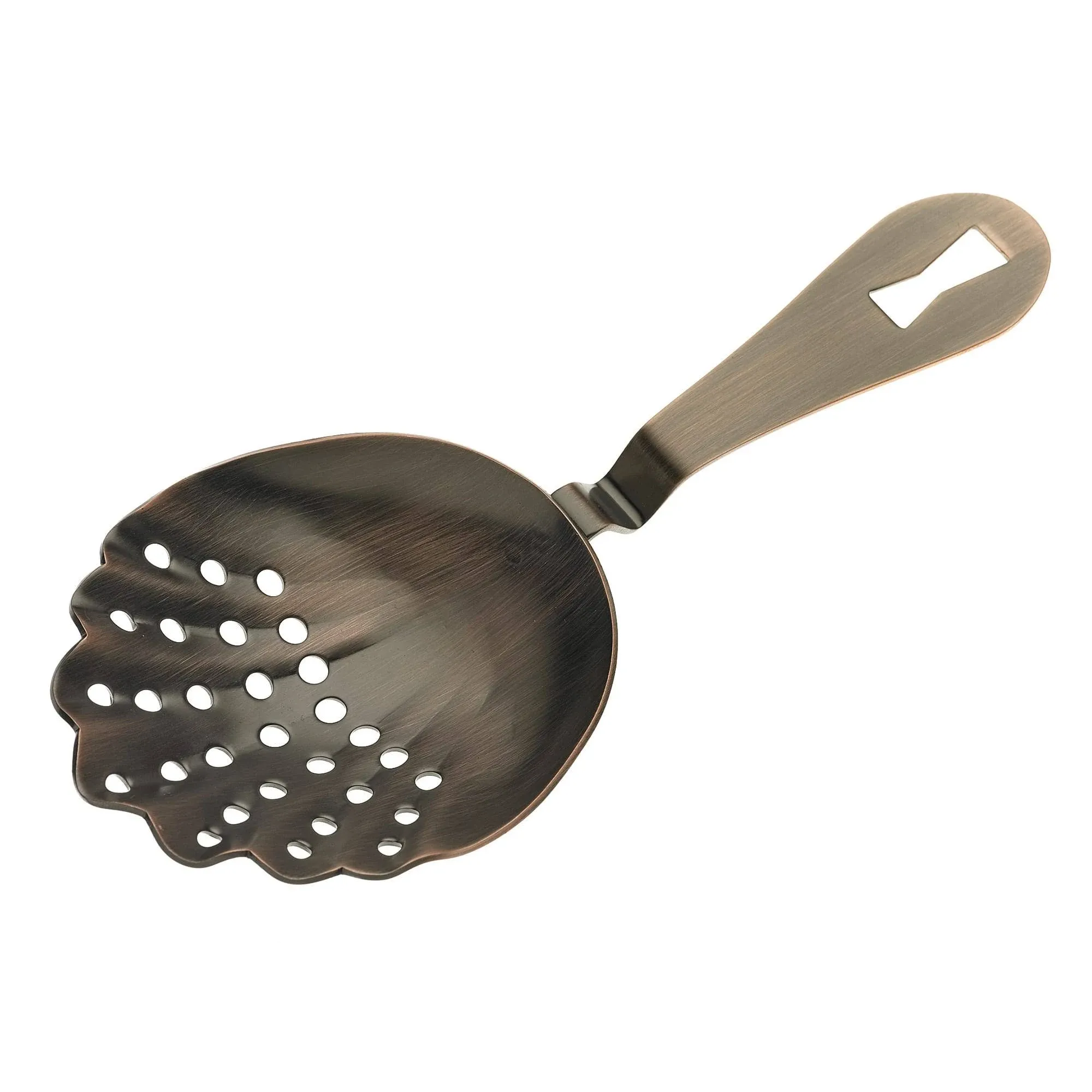 Mercer Culinary M37029ACP Barfly® Julep Strainer 7" Overall Length Scalloped