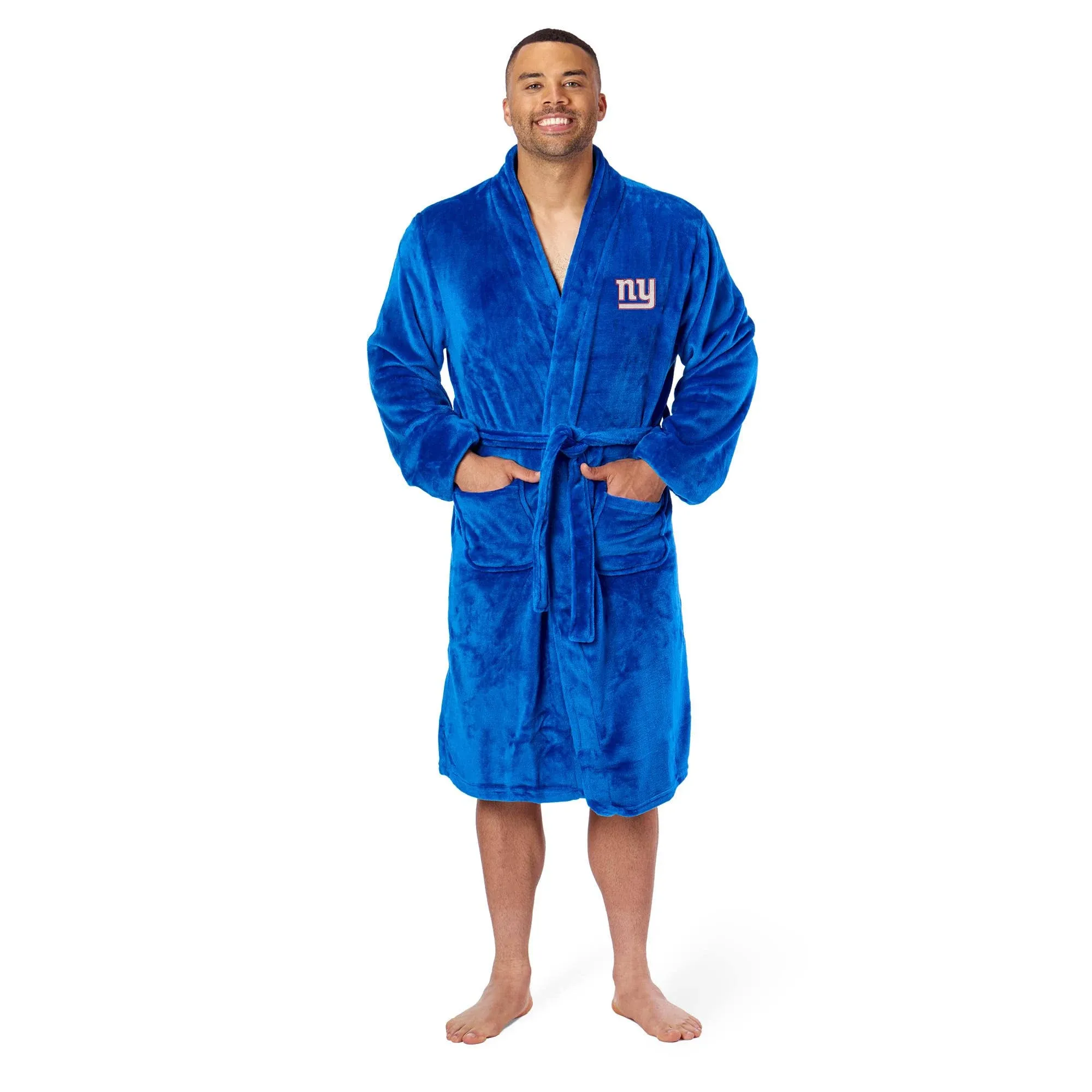 NFL New York Giants Silk Touch Bathrobe