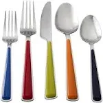 Fiesta 20 Piece Merengue Flatware Set Fiestaware Silverware Stainless NEW