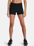 Under Armour Women's Heatgear Armour Mid-Rise Shorty Shorts - Black