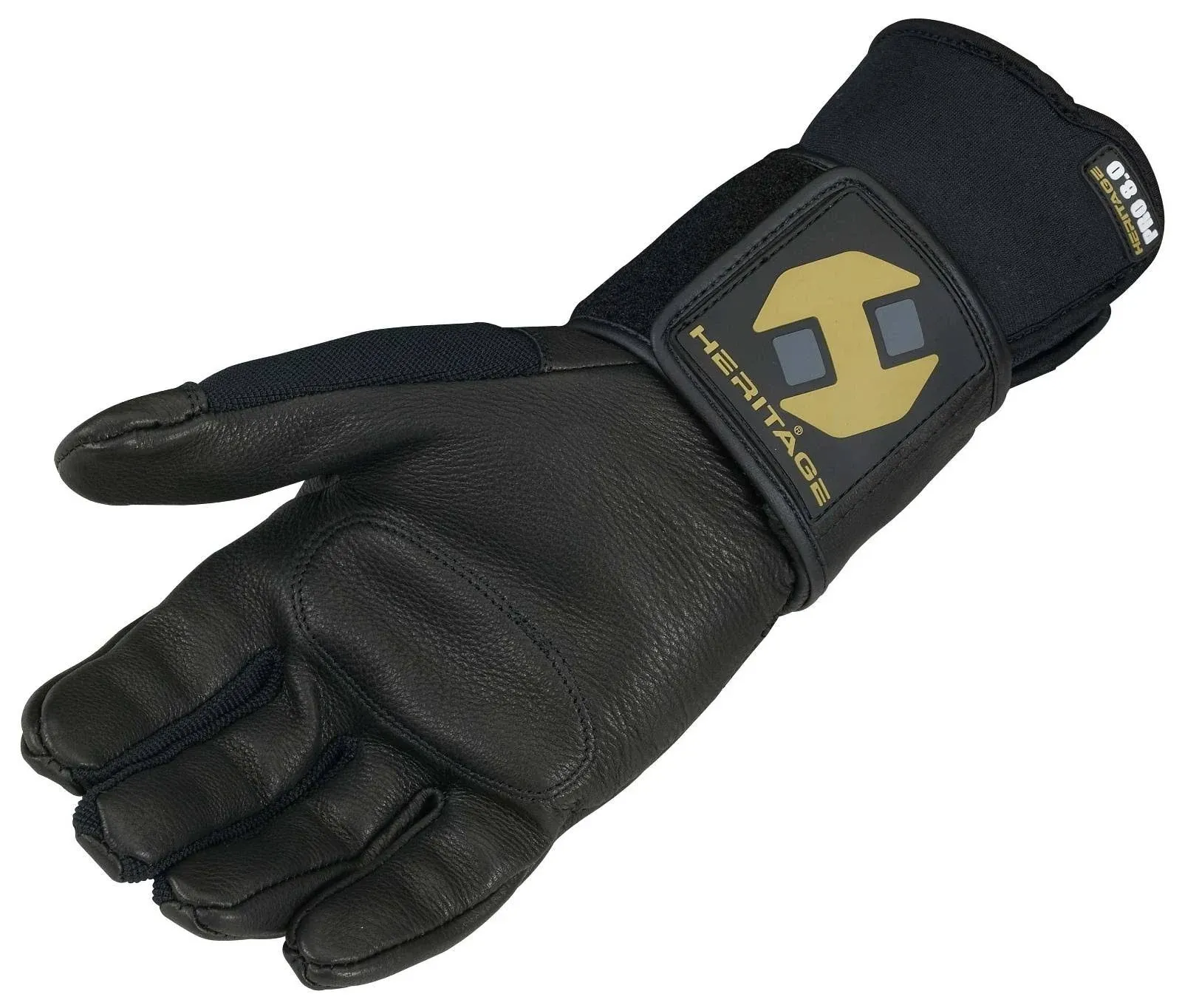 Heritage Jr. Pro 8.0 Bull Riding Glove (Black)