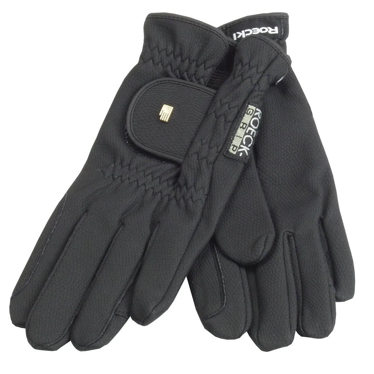 Roeck-Grip Winter Riding Gloves White -