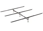 Glideaway X-Support Bed Frame Support System GS-3 XS Model - 3 Cross Rails ation