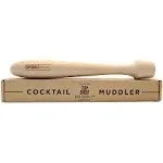 A Bar Above Wooden Muddler for Cocktails – 12-Inch-Long Cocktail Muddler Perfect for Crushing Fruit, Pressing Mint and Sugar Cubes – Mint Muddler for Mojitos – Essential Bar Tools for Cocktail Set