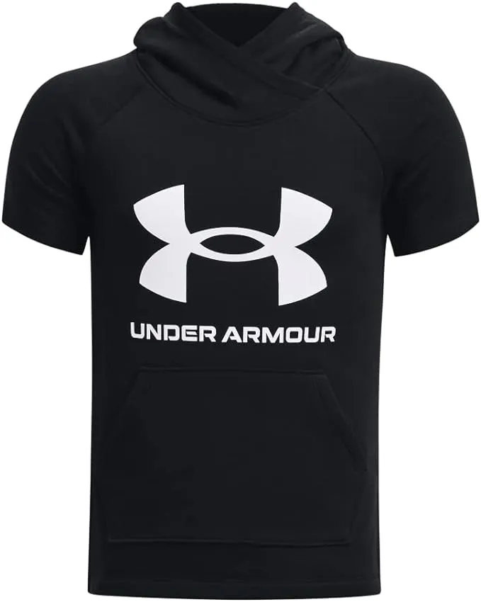 Under Armour Girls Rival Fleece Short-Sleeve Hoodi - Choose SZ/color