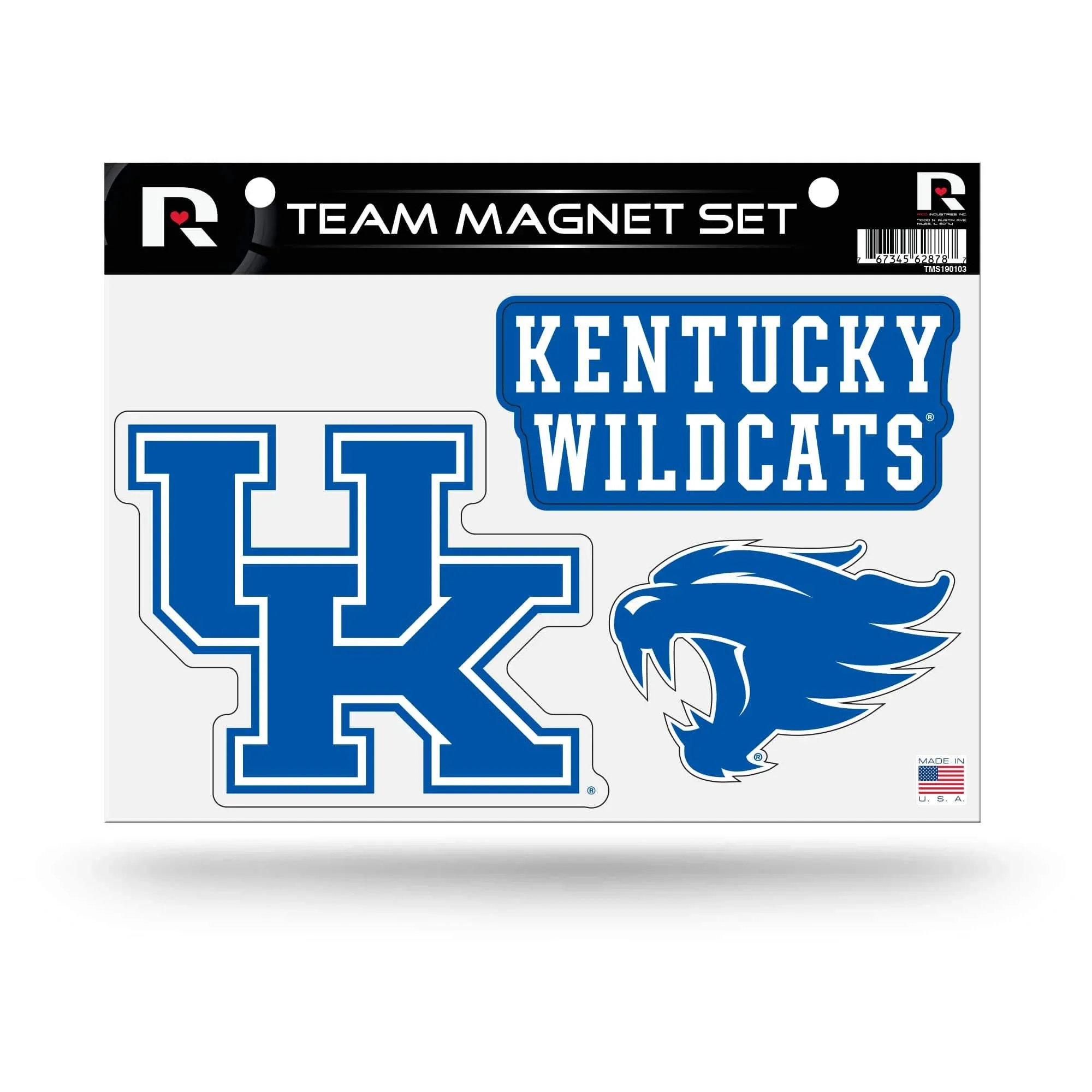 Rico Industries NCAA Unisex Die Cut Team Magnet Set Sheet