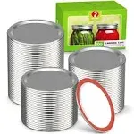 100pcs Regular Mouth Canning Lids