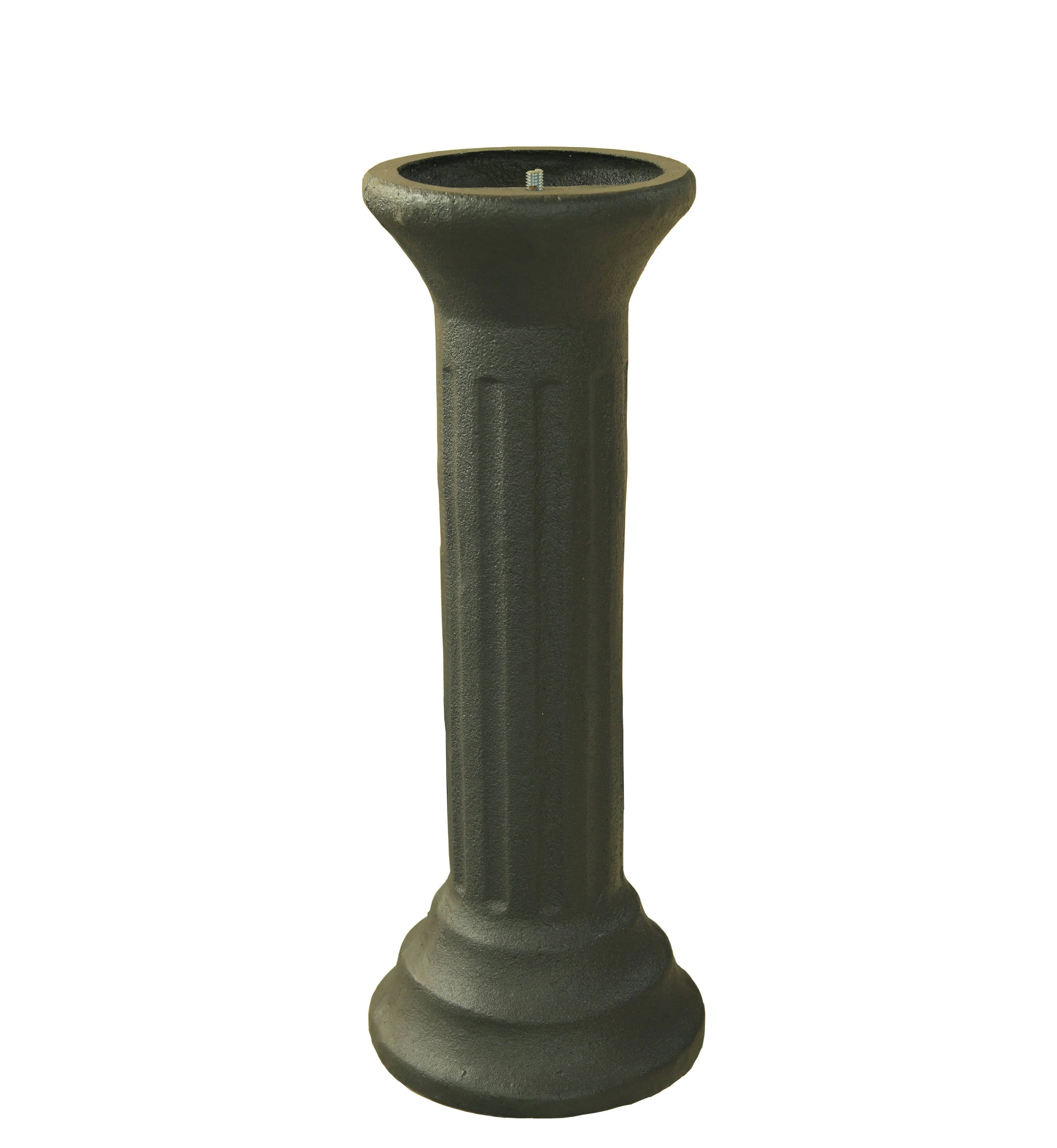 Cast Iron Column Sundial Pedestal - Yard Envy