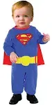 Rubie's Superman Classic Baby/Toddler Costume Romper with Removable Cape