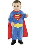 Rubie's Superman Classic Baby/Toddler Costume Romper with Removable Cape