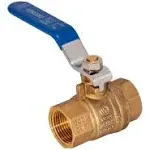 3/4 in. x 3/4 in. Brass IPS Heavy Duty Full Port Ball Valve