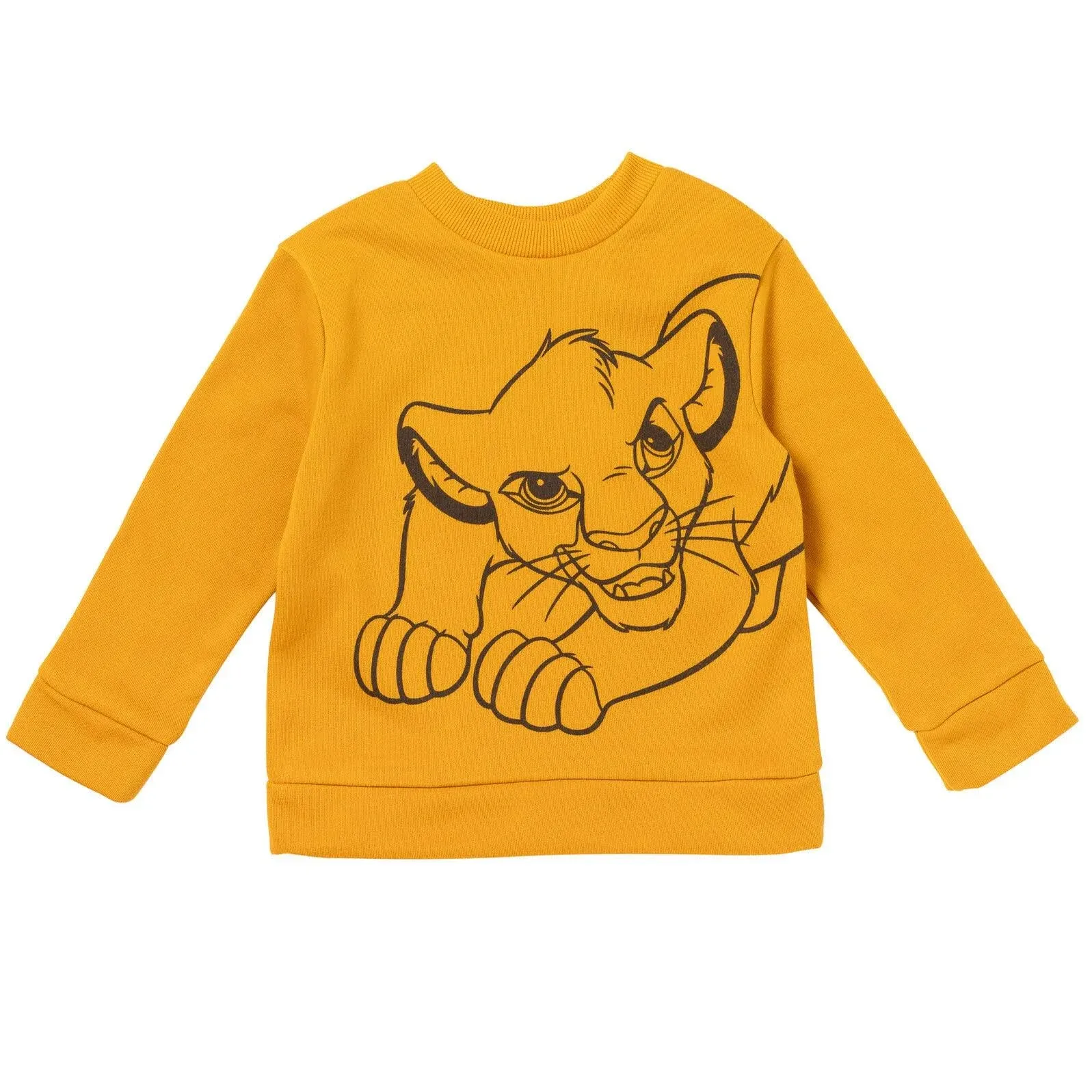 Disney Lion King Nightmare Before Christmas Pixar Cars Winnie the Pooh Simba Fleece Sweatshirt Toddler to Big Kid