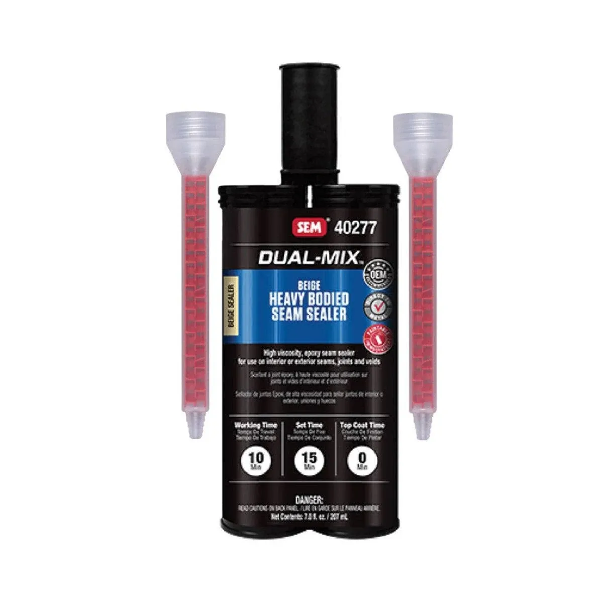 SEM Products SEM-40177 Dual-Mix Heavy Bodied Seam Sealer