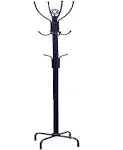 Metal Coat Rack in Black