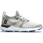 New FootJoy Golf HyperFlex Shoes Gray/White/Blu<wbr/>e 6.5 M