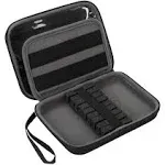 USA Gear Hard Shell Dart Case - Dart Accessory Case Holder for 8 Darts, Dart Tips, Dart Shafts, Dart Flights, and More Dart Accessories - Compatible