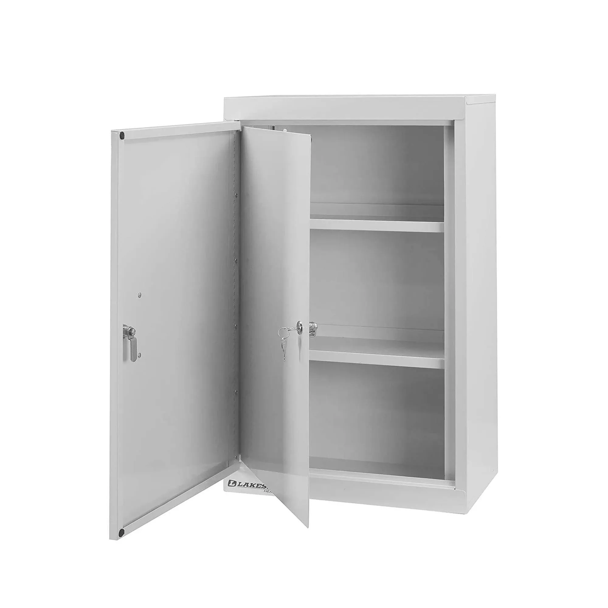 Lakeside Manufacturing LNC-6D Narcotic Cabinet; Double Door, Lock, (2) Adjustable ...