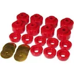 Prothane Body Mount Kit Red - 7-141