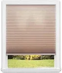 Redi Shade Easy Lift Trim-at-Home Cordless Cellular Light Filtering Fabric Shade Natural x