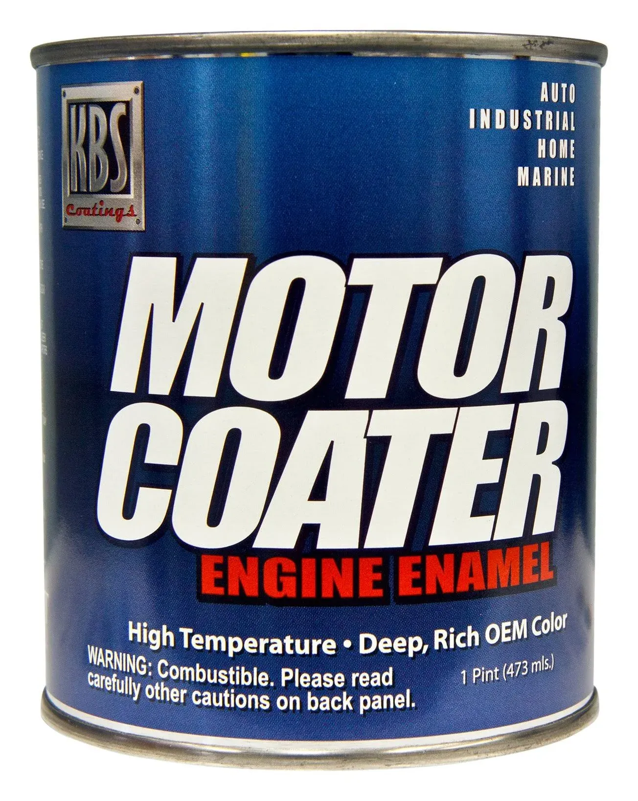 KBS Coatings 60328 Chevy Grey Motor Coater Engine Paint - 1 Pint