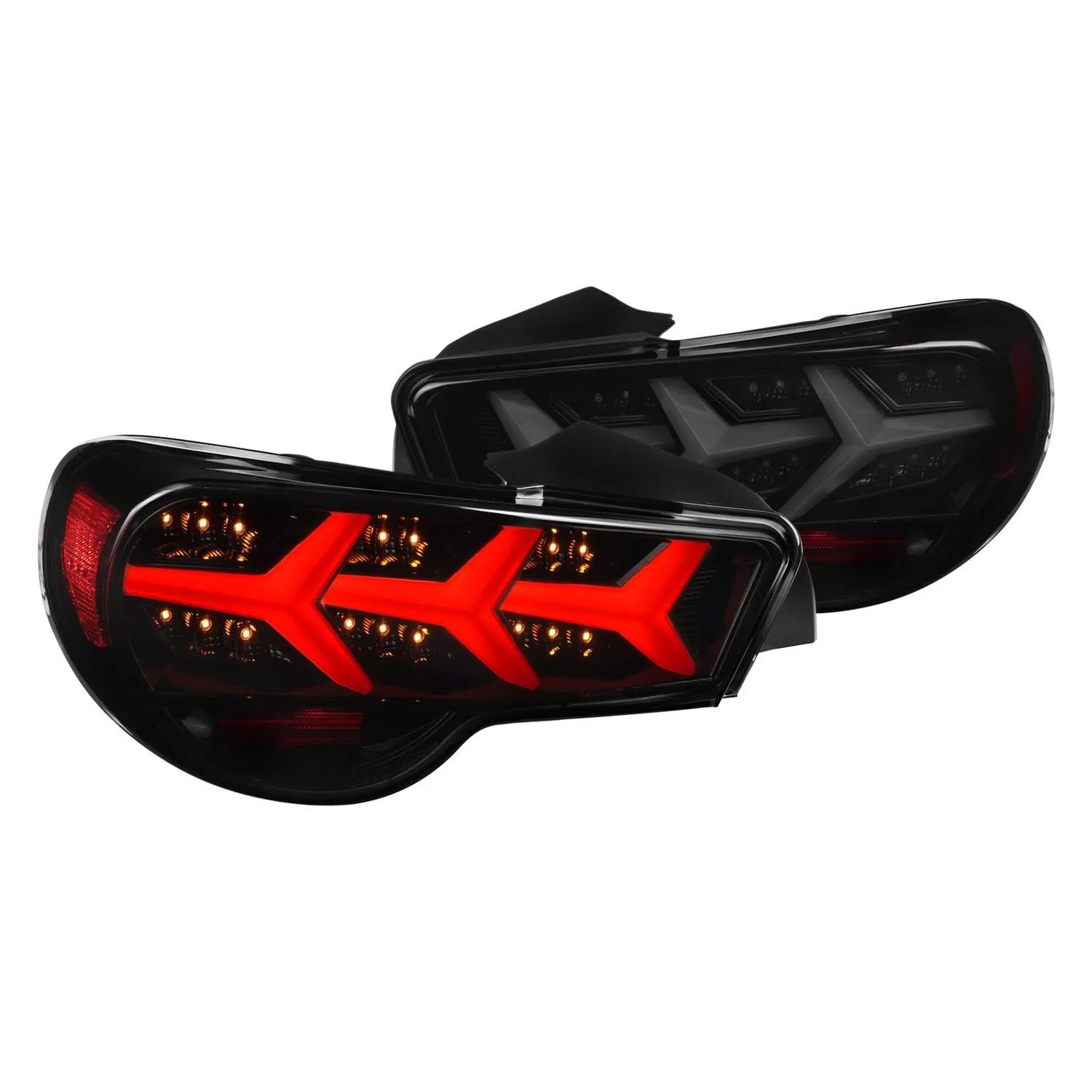 Spec-D Subaru BRZ LED Tail Lights LT-FRS12BBLED-LB-TM