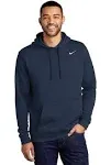 Nike Club Fleece Pullover Hoodie (Navy) S